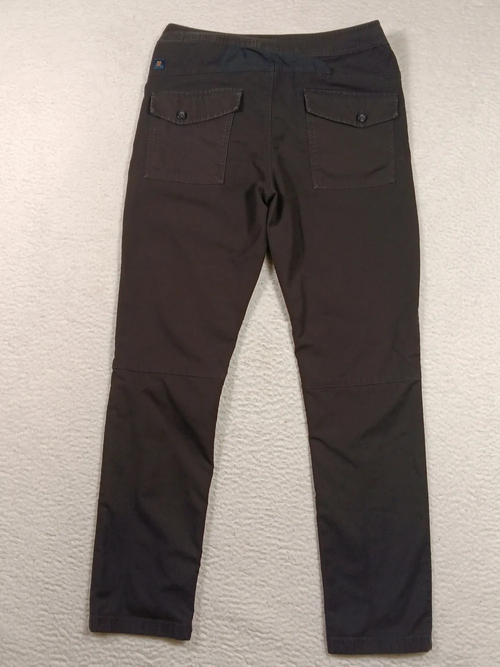 Roark Pants Mens 31 Black Layover Traveler Slim Fit Drawstring Outdoor Gorpcore